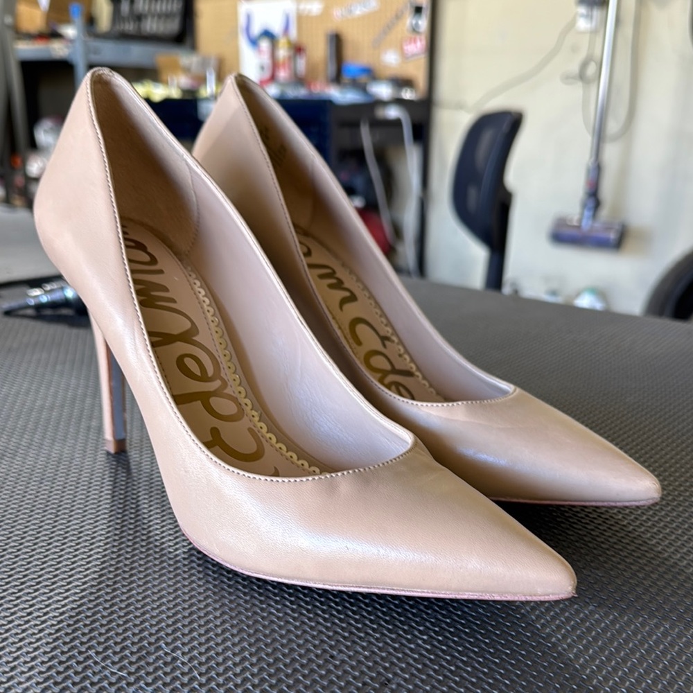 Sam Edelman Tan Heeled Pumps